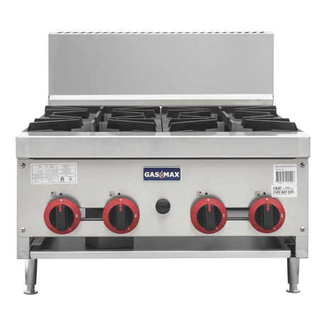 Gasmax Gas 4 Burner Cook Top RB - 4E - Whisk Hospitality - RB-4E