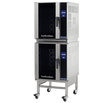 Turbofan E33T52C Full Size Tray Touch Screen Electric Convection Oven Double Stacked Castor - Whisk Hospitality - E33T5/2C