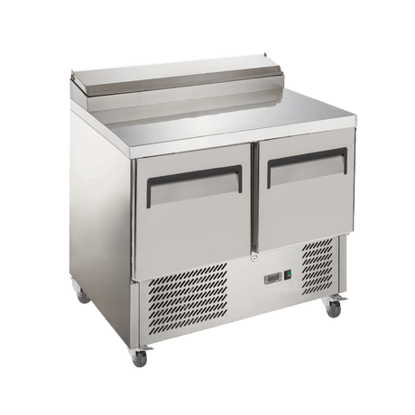 Exquisite Saladette Food Preparation Fridge – Static - STC250 - Whisk Hospitality - 