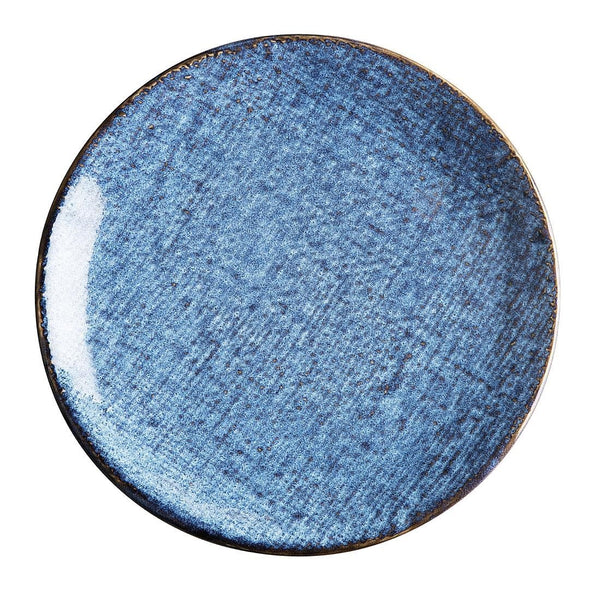 Olympia Denim Blue Coupe Plate - 180mm (Box 6) FU220 - Whisk Hospitality - FU220