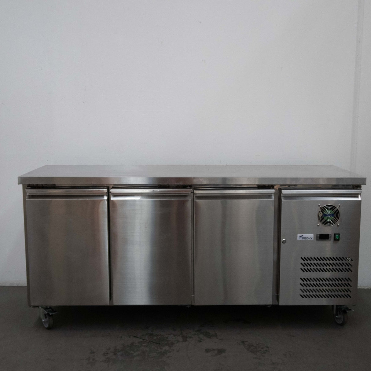 FED - X XUB6C18S3V Bench Fridge - Whisk Hospitality - 880314
