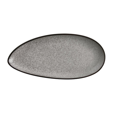 Olympia Mineral Leaf Plate - 255x118mm 10x4 1/2" (Box 6) DF180 - Whisk Hospitality - DF180