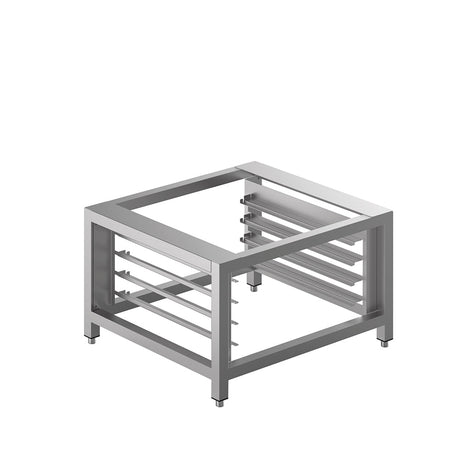 SMEG TVL425D Stainless steel oven stand with tray supports Suitable for ALFA42 (twin stack) - ALFA62/1035 series ovens (single oven load) - Whisk Hospitality - TVL425D