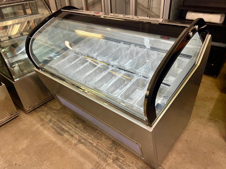 Aochi QR-BB-16 Ice Cream Display Freezer - Whisk Hospitality - 3PA-9462-QR-BB-16