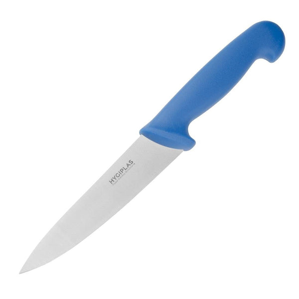 Hygiplas Cooks Knife Blue - 155mm 6 1/4" FX114 - Whisk Hospitality - FX114