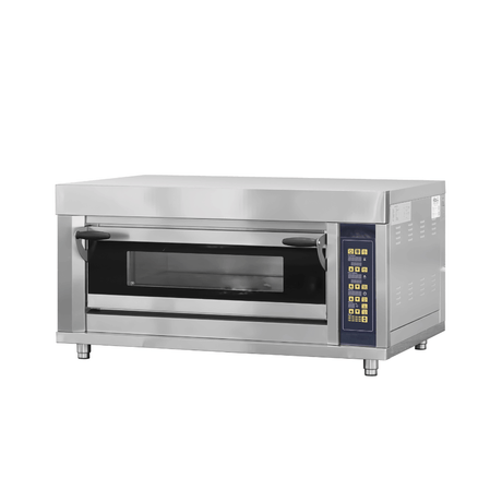 Bakermax Electric Deck Bakery Oven with steam -  ME2ST - 1 - Whisk Hospitality - ME2ST-1