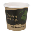 Fiesta Compostable Hot Cup Single Wall 'Kind' 114ml (Box 1000) DY981 - Whisk Hospitality - DY981