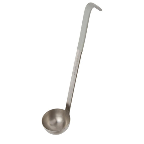 Vogue Heavy Duty Ladle Grey St/St - 120ml 4fl oz CD147 - Whisk Hospitality - CD147