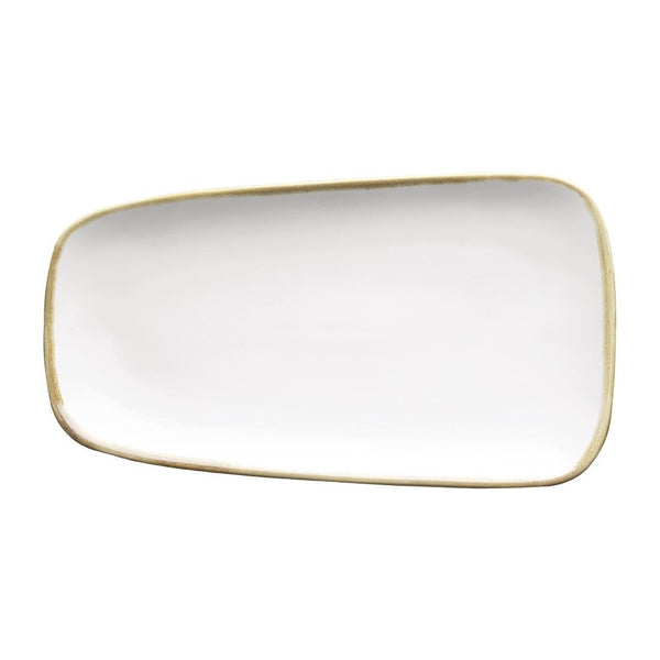 Olympia Kiln Chalk Platter Large - 335x175mm (Box 4) FB976 - Whisk Hospitality - FB976