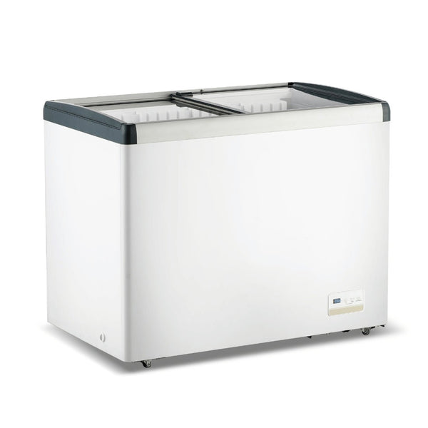 Thermaster 336L Chest Freezer with Flat Glass Sliding Lids - WD336G - Whisk Hospitality - WD336G