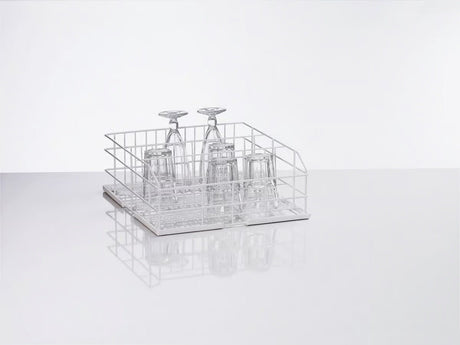 Winterhalter 3 Row 400x400 Glass Washing Basket - Whisk Hospitality - 85000471