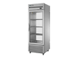 True Refrigeration Upright Pass - Thru Display Refrigerator 1 Glass Door Front 1 Glass Door Rear - T - 23G - PT - HC - FGD01 1G - 1G - Whisk Hospitality - T-23G-PT-HC-FGD01 1G-1G