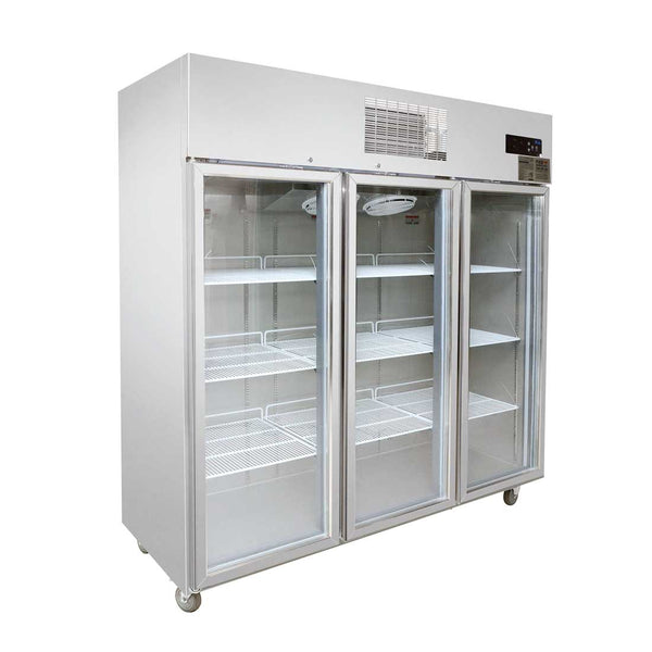 Thermaster Three Door Upright Display Fridge - SUCG1500 - Whisk Hospitality - SUCG1500
