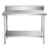 WBB7 - 1200/A Workbench with Splashback - Whisk Hospitality - WBB7-1200/A