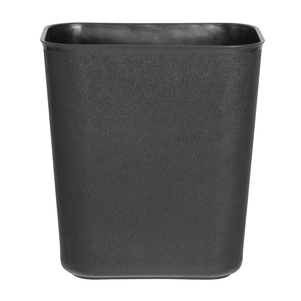 Bolero Waste Bin Black - 14Ltr FU599 - Whisk Hospitality - FU599
