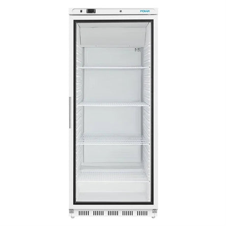 Polar C - Series Upright Display Fridge White - 600Ltr CZ787 - A - Whisk Hospitality - CZ787-A