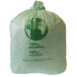 Jantex Green Compostable Bin Liners - 90Ltr (Roll 20) HW685 - Whisk Hospitality - HW685