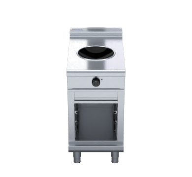 Waldorf 800 Series Inl8100W5 Cb 450Mm Induction Wok Low Back Version Cabinet Base - Whisk Hospitality - INL8100W5-CB