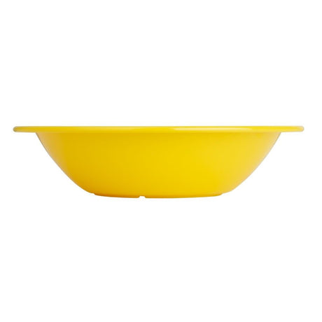 Olympia Kristallon Polycarbonate Bowl Yellow - 400ml 14oz 6 3/4" (Box 12) CB771 - Whisk Hospitality - CB771