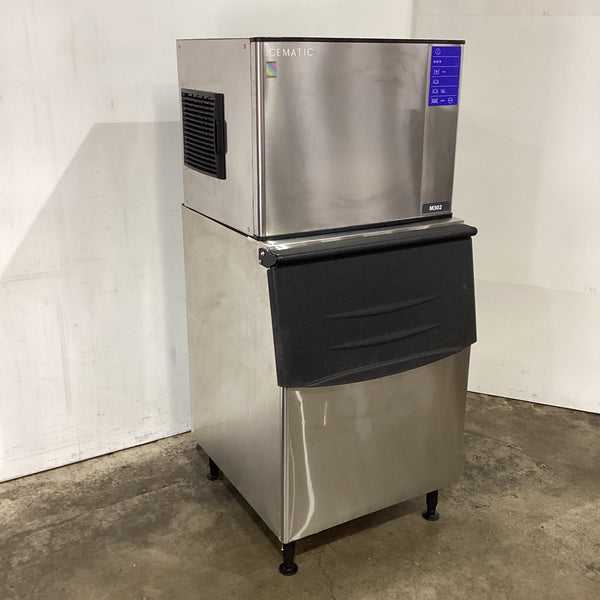 Ice O Matic M302-A Ice Machine + Storage Bin - Whisk Hospitality - 928811
