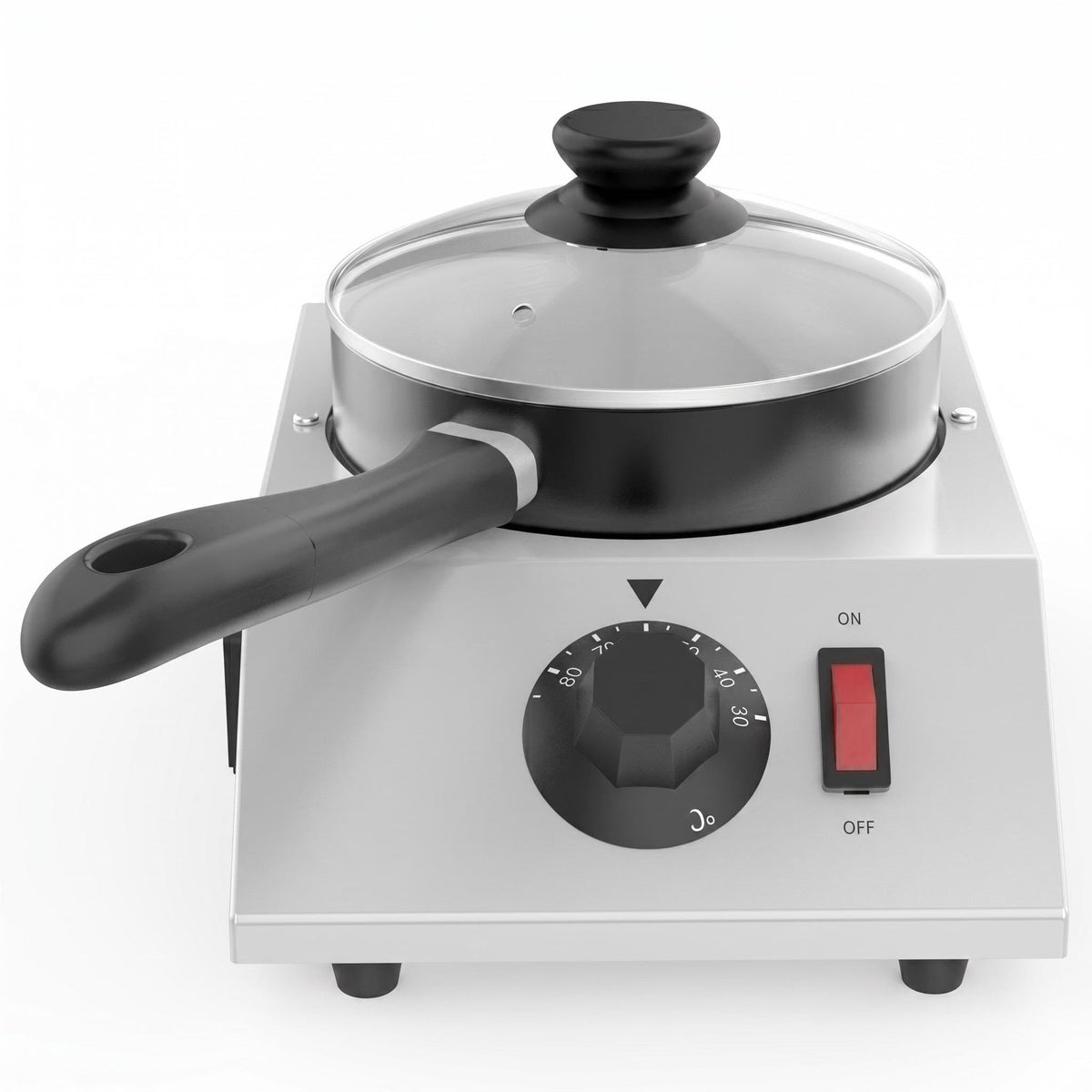 Electric Chocolate Melter - 1 Grid - 230*170*110mm - Whisk Hospitality - 623549