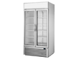 True Refrigeration Upright Retail Merchandiser Freezer 2 Full Glass Swing Doors - GDM - 35F - HC - FGD01 - Whisk Hospitality - GDM-35F-HC-FGD01