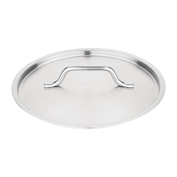 Vogue Lid St/St - 240mm 9 1/2" M950 - Whisk Hospitality - M950