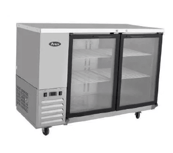 Atosa MBB59G 2 Door Back Bar Fridge - Whisk Hospitality - 3PA-8767-DHT-MBB59G