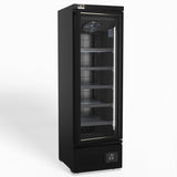 AG Supermarket Single Glass Door Upright Display Freezer - 450 Litre FSB450 - Whisk Hospitality - FSB450