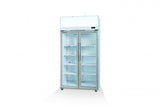 Skope TCE1000N Upright 2 Glass Door Fridge - Whisk Hospitality - 3PA-8767-DHT35
