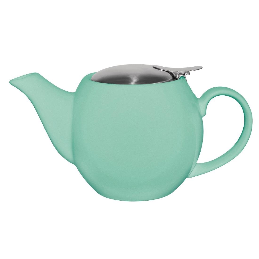 Olympia Cafe Teapot Aqua - 510ml (Box 1) GM595 - Whisk Hospitality - GM595