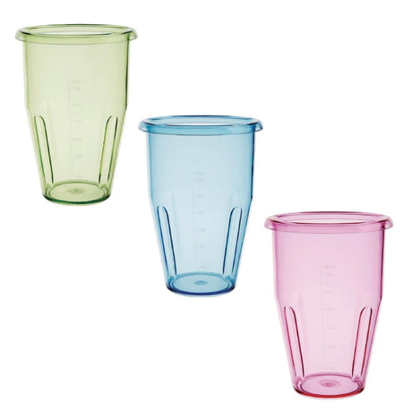 Apuro Milkshake Cups - Pink Green & Blue for CT938 & CY423 DY990 - Whisk Hospitality - DY990