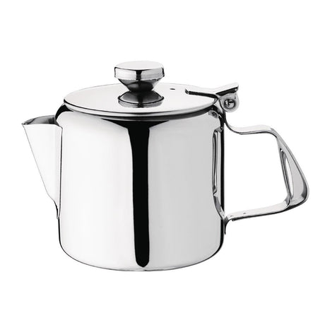 Olympia Concorde Teapot Mirror Finish St/St - 410ml 14oz K677 - Whisk Hospitality - K677