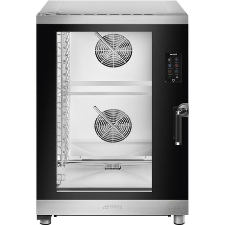 SMEG SPO10L2SDL Galileo Professional Combi Oven - Left Hand Hinge 10 Tray GN1/1 - Whisk Hospitality - SPO10L2SDL