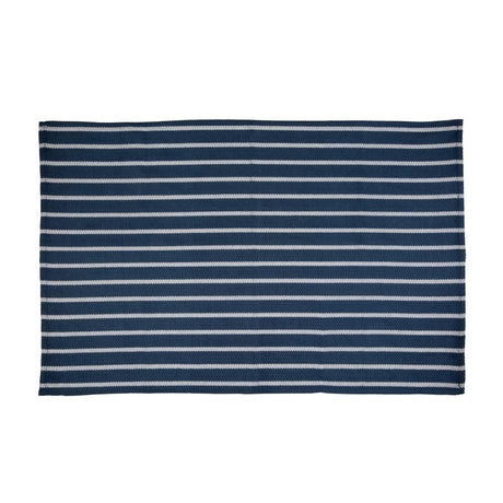 EDLP - Vogue Tea Towel Butchers Stripe (Navy & White Stripe) 460x710mm CE146 - Whisk Hospitality - CE146