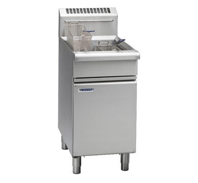 Waldorf 800 Series Fnl8120G 450Mm Single Pan Gas Fryer Low Back Version - Whisk Hospitality - FNL8120G