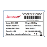 Benchstar Smoker/Dehydrator Combination Unit - ESH - 8DB - Whisk Hospitality - ESH-8DB