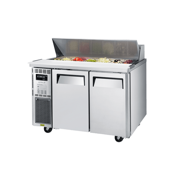 Turbo Air 2 Door Salad Prep Fridge with Hood 1200mm KHR12-2-N - Whisk Hospitality - KHR12-2-N