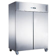 FED - X S/S Two Full Door Upright Freezer XURF1200SFV - Whisk Hospitality - XURF1200SFV