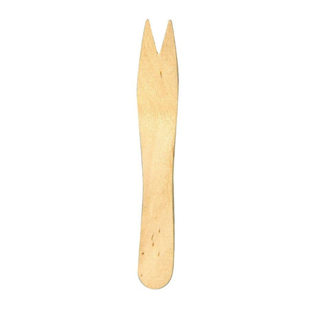 Fiesta Compostable Wooden Chip Fork (Pack 1000) CD901 - Whisk Hospitality - CD901