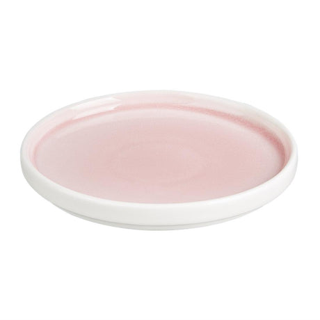 Olympia Fondant Plate Pink - 152mm 6" (Box 6) CU447 - Whisk Hospitality - CU447