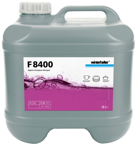 Winterhalter F8400 Heavy Duty Dishwashing Detergent 15 Litre - Whisk Hospitality - 20006745
