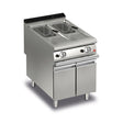 BARON 10+10L Split Pot Gas Deep Fryer - Whisk Hospitality - Q90FRI/G610