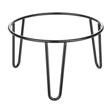 Olympia Non - Slip Riser Round Black Wire - 210x120mm HY983 - Whisk Hospitality - HY983