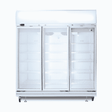 Bromic Upright Display Fridge - 1507L - 3 Doors - Flat Glass - Lightbox - Whisk Hospitality - GD1500LF