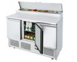 Atosa 3 DOORS OPEN TOP SALADETTE FRIDGE 1365 MM ESL3853 - Whisk Hospitality - ESL3853
