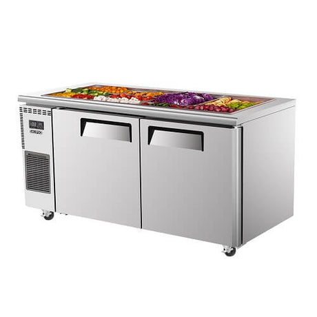 Skipio SSR15 - 2 Salad Side Prep Table 1500mm Wide - Whisk Hospitality - SSR15-2