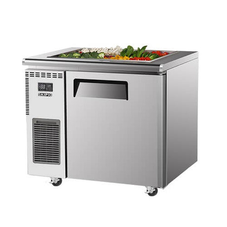 Skipio SSR9 - 1 Salad Side Prep Table 900mm Wide - Whisk Hospitality - SSR9-1