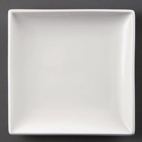 Olympia Whiteware Square Plate - 29.5cm 11 1/2" (Box 6) U156 - Whisk Hospitality - U156