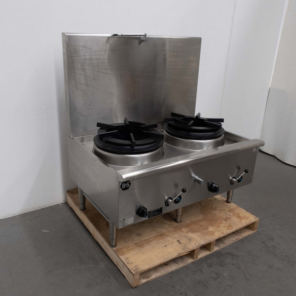 B&S UFWWSPD-2 2 Hole Wok Table - Whisk Hospitality - 886682